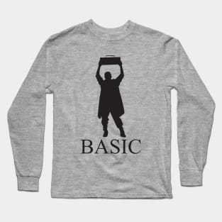 Say Anything Basic  (Black) Long Sleeve T-Shirt